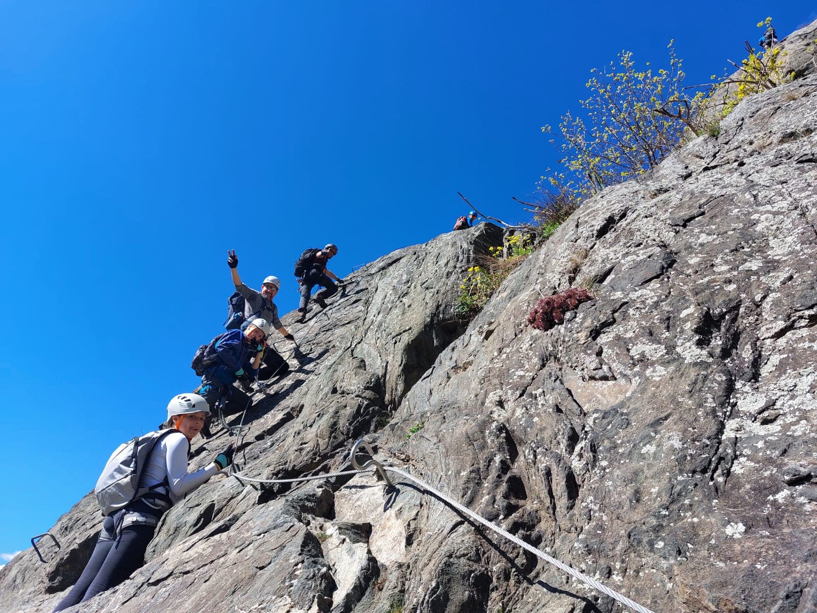 Ferrata di Caprie – Due experience, una sola meta ( ferrata o sentiero )