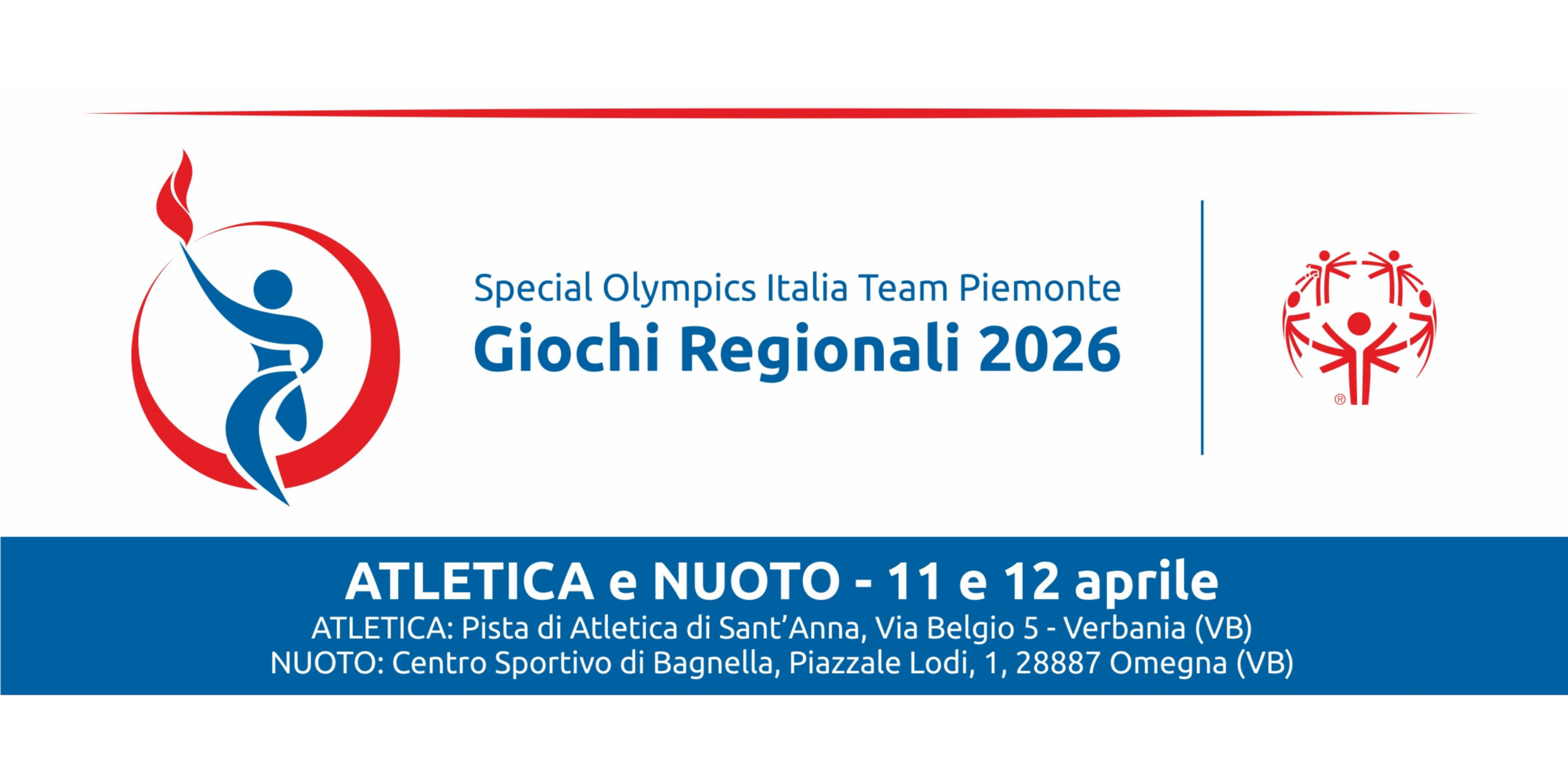 Giochi Regionali Nuoto e Atletica 2026 – Special Olympics Italia Team Piemonte