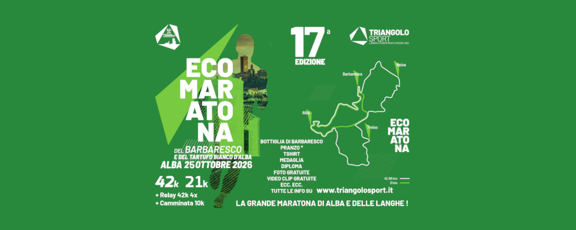 17a Ecomaratona del Barbaresco e del Tartufo Bianco d’Alba
