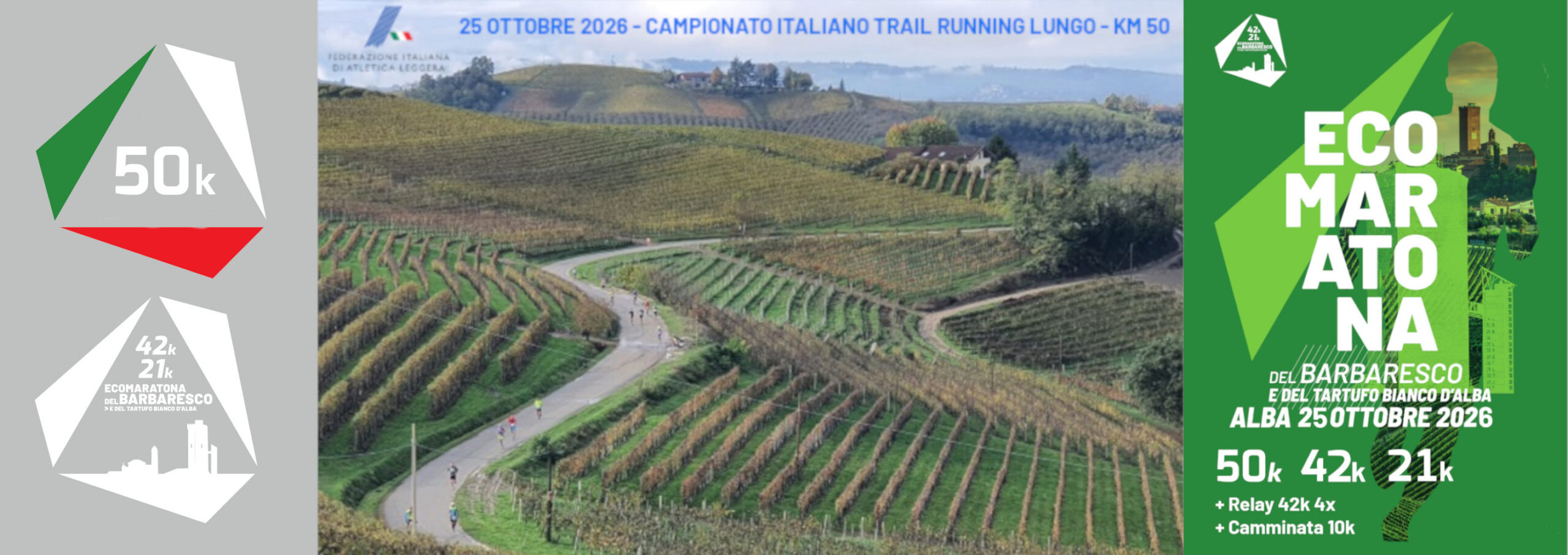Campionato Italiano FIDAL Trail Running Lungo 2026 – Ecomaratona del Barbaresco e del Tartufo Bianco d’Alba