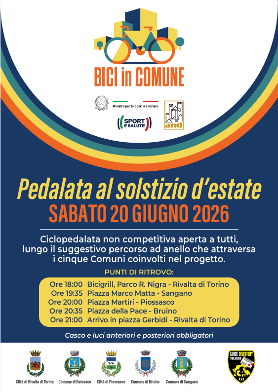 Bici in Comune – Comune di Rivalta