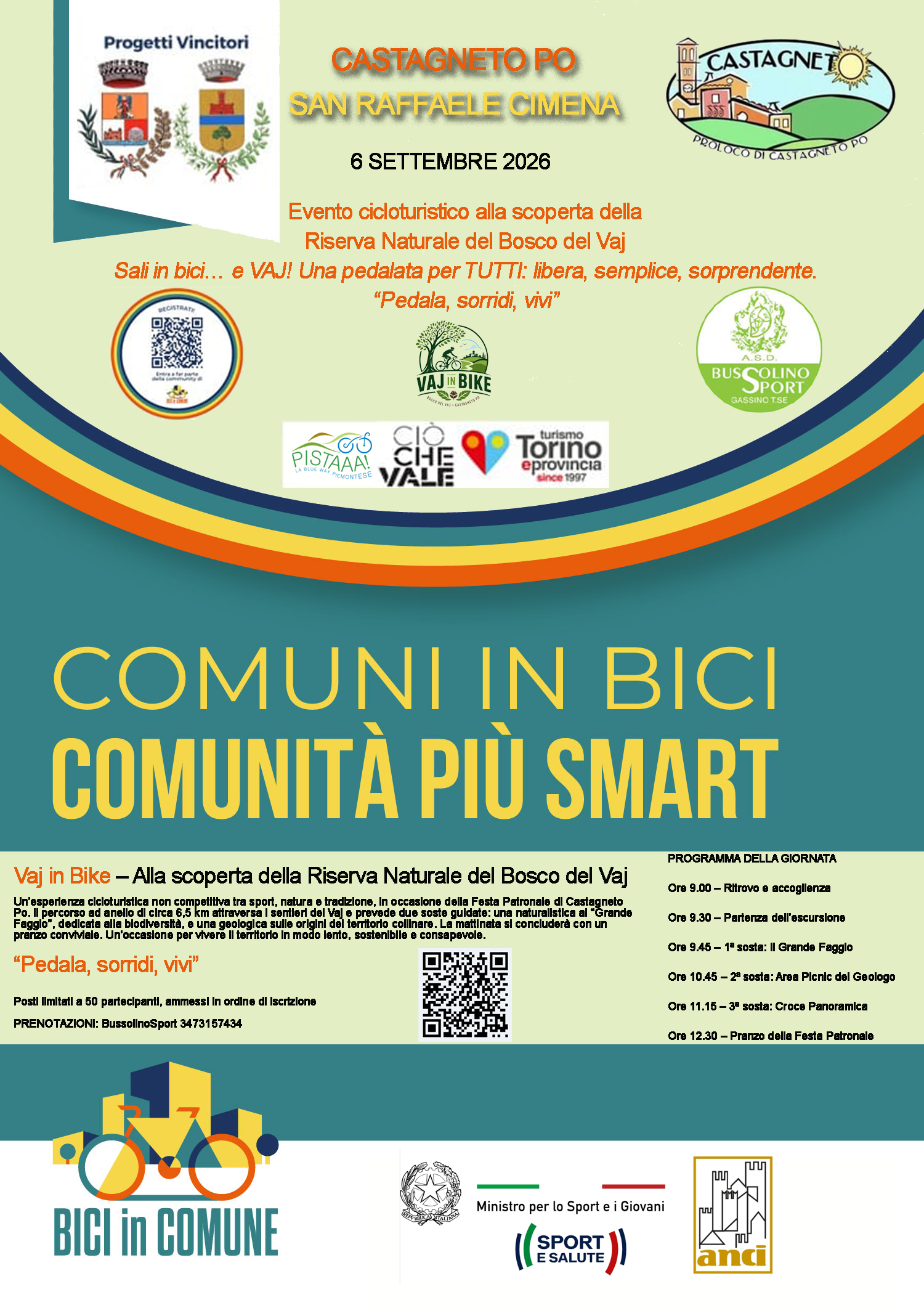 Bici in Comune – Comune di Castagneto Po