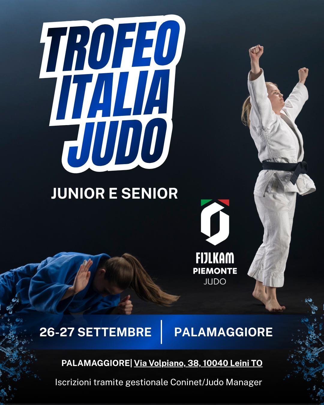 Trofeo Italia Senior e Junior – Judo FIJLKAM